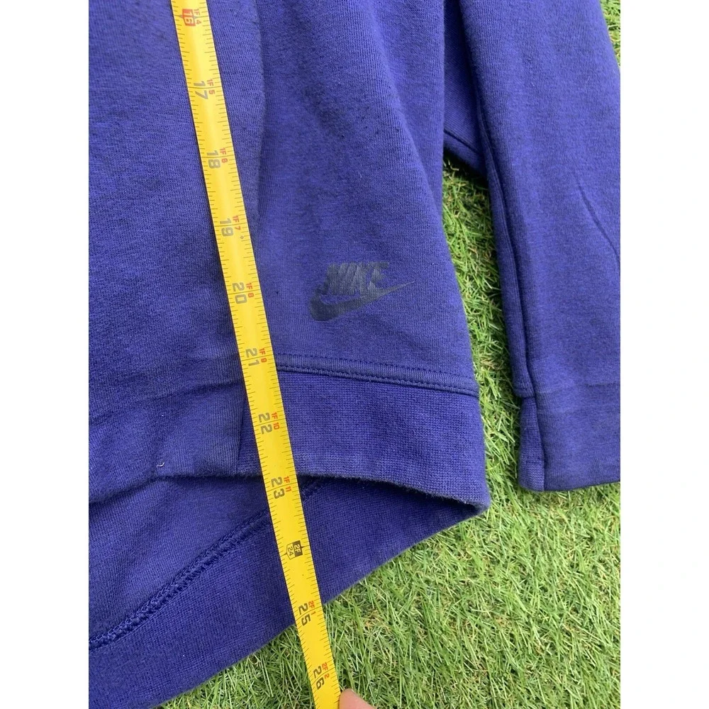 Nike Tech Fleece Hoodie Mens XS Extra Small Funnel Neck Purple Sportswear Y2K